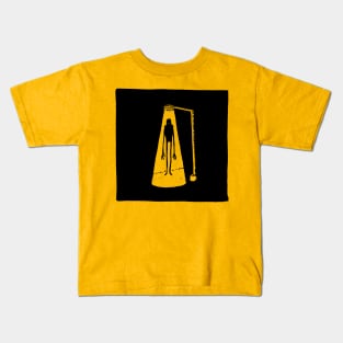 Floating Long Boy Kids T-Shirt